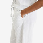 Deiji Studios Women's Ease Trouser in Sage Stripe