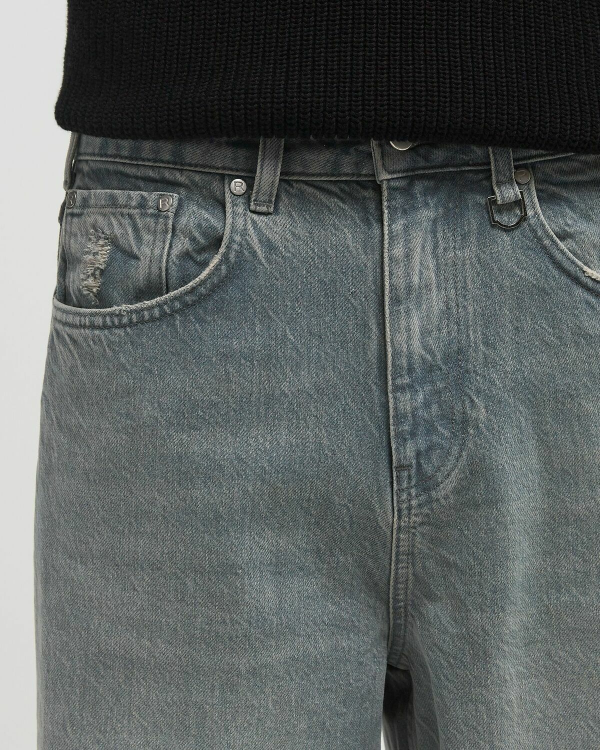 Reternity ESSENTIAL BAGGY DENIM Blue Mens Jeans