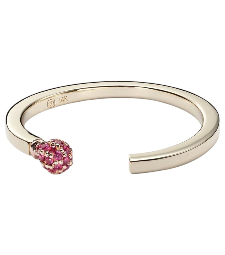 Photo: Sydney Evan Match 14kt gold ring with rubies