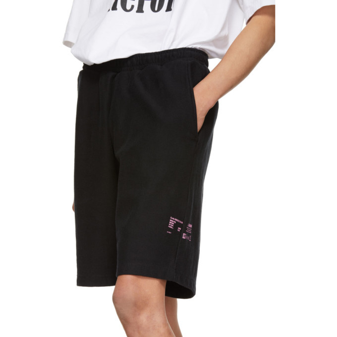 Heron Preston Black Style Sweat Shorts Heron Preston