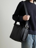 LOEWE - Loop Medium Logo-Debossed Leather Bucket Bag