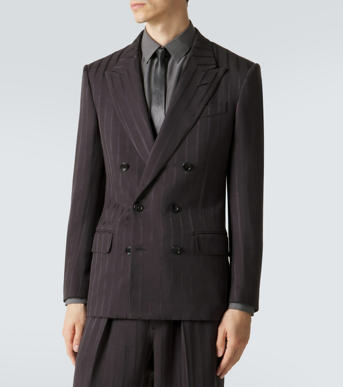 Tom Ford Striped jacquard blazer