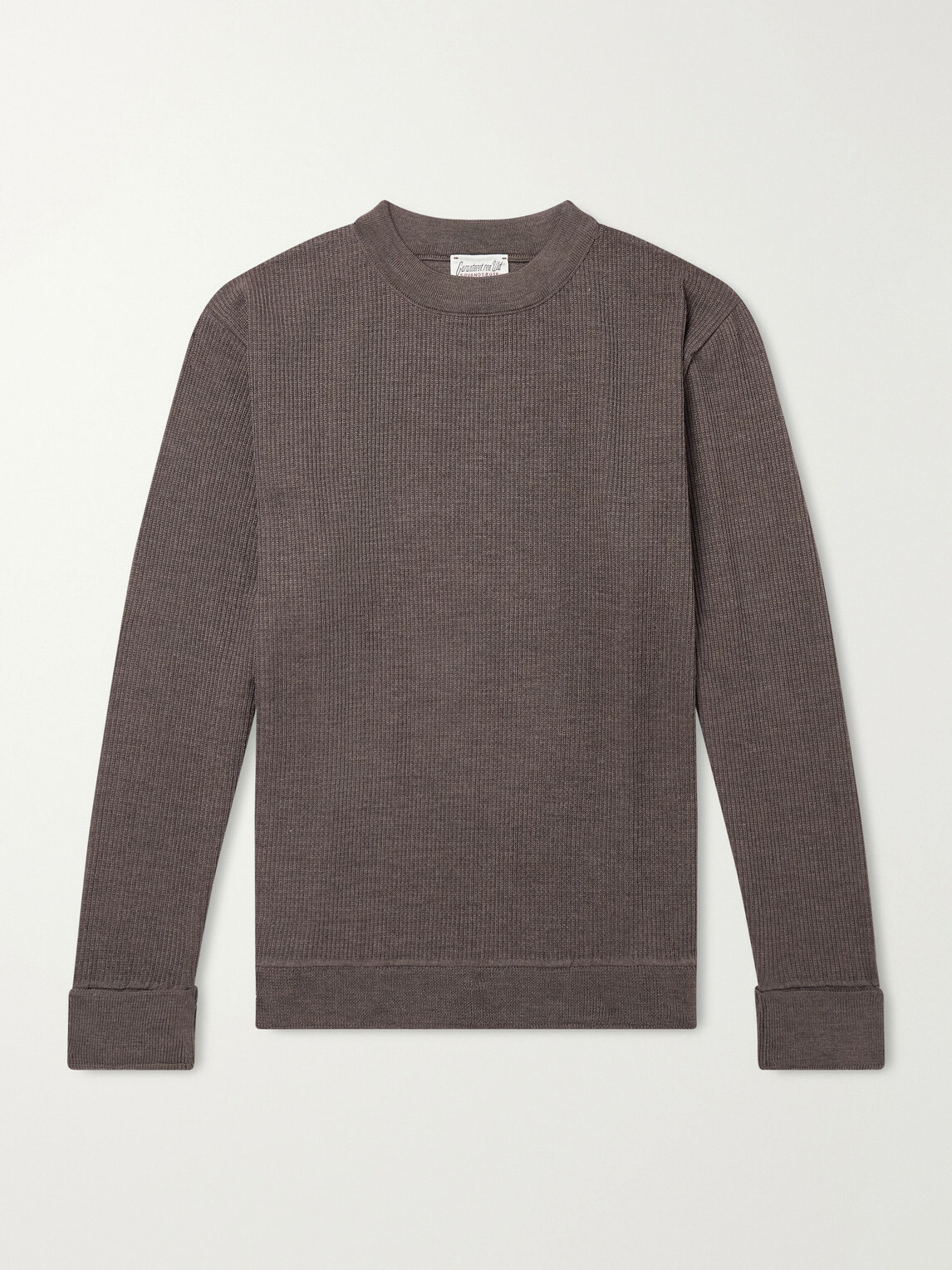 S.N.S. Herning - Stamina Virgin Wool Sweater - Brown