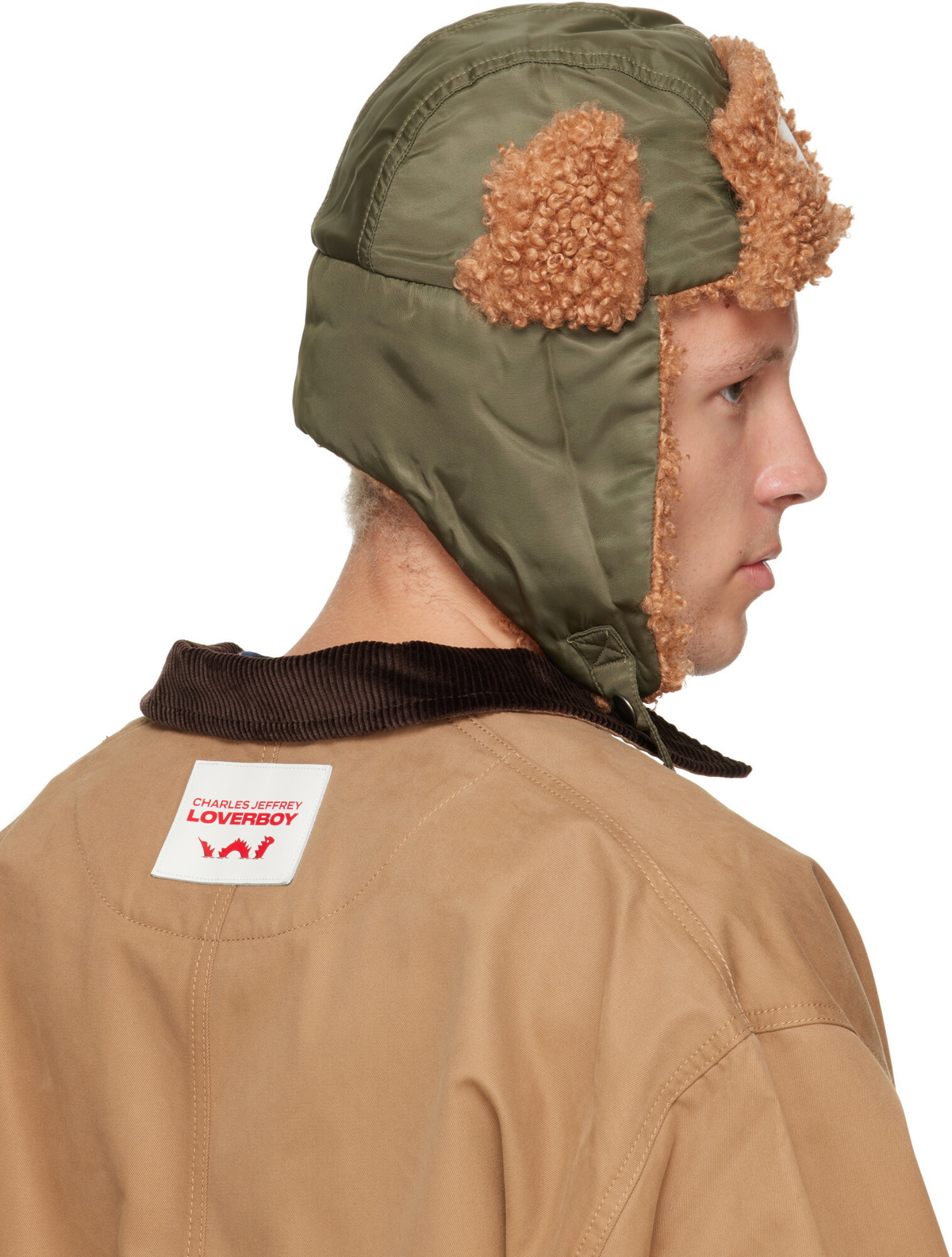 Charles Jeffrey LOVERBOY Khaki Trapper Hat