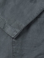 Officine Générale - Unstructured TENCEL Lyocell, Linen and Cotton-Blend Blazer - Gray