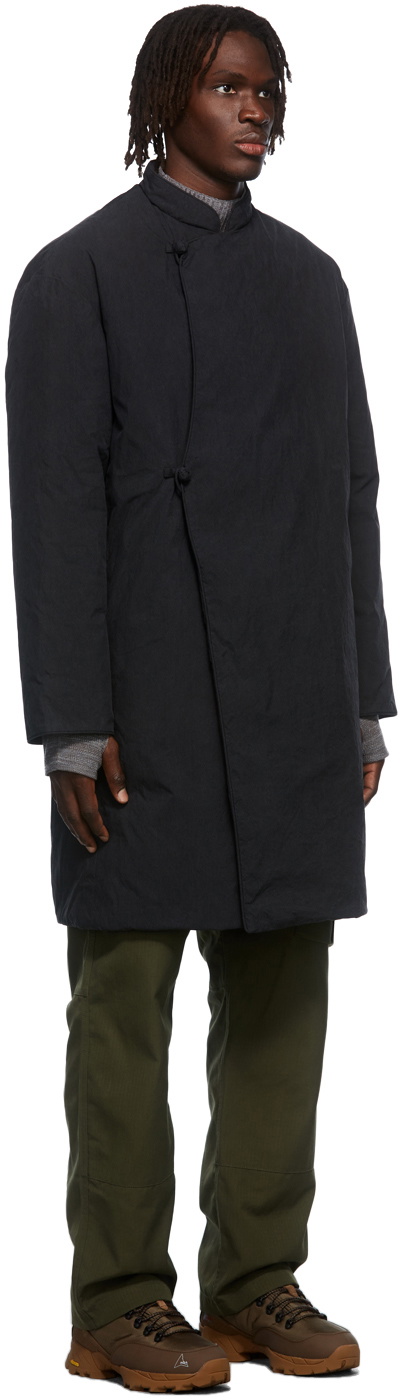 Snow Peak Black Wrap C/N Down Coat Snow Peak