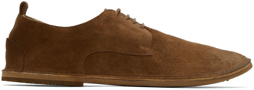Marsèll lace-up suede derby shoes - Brown