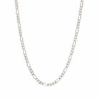 Tom Wood Men's Bo Chain Slim 20.5" in Sterling Silver 