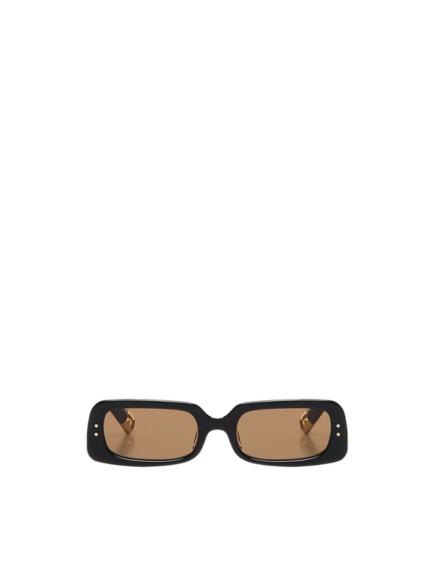 Photo: Jacquemus Ovalo Sunglasses In Acetate
