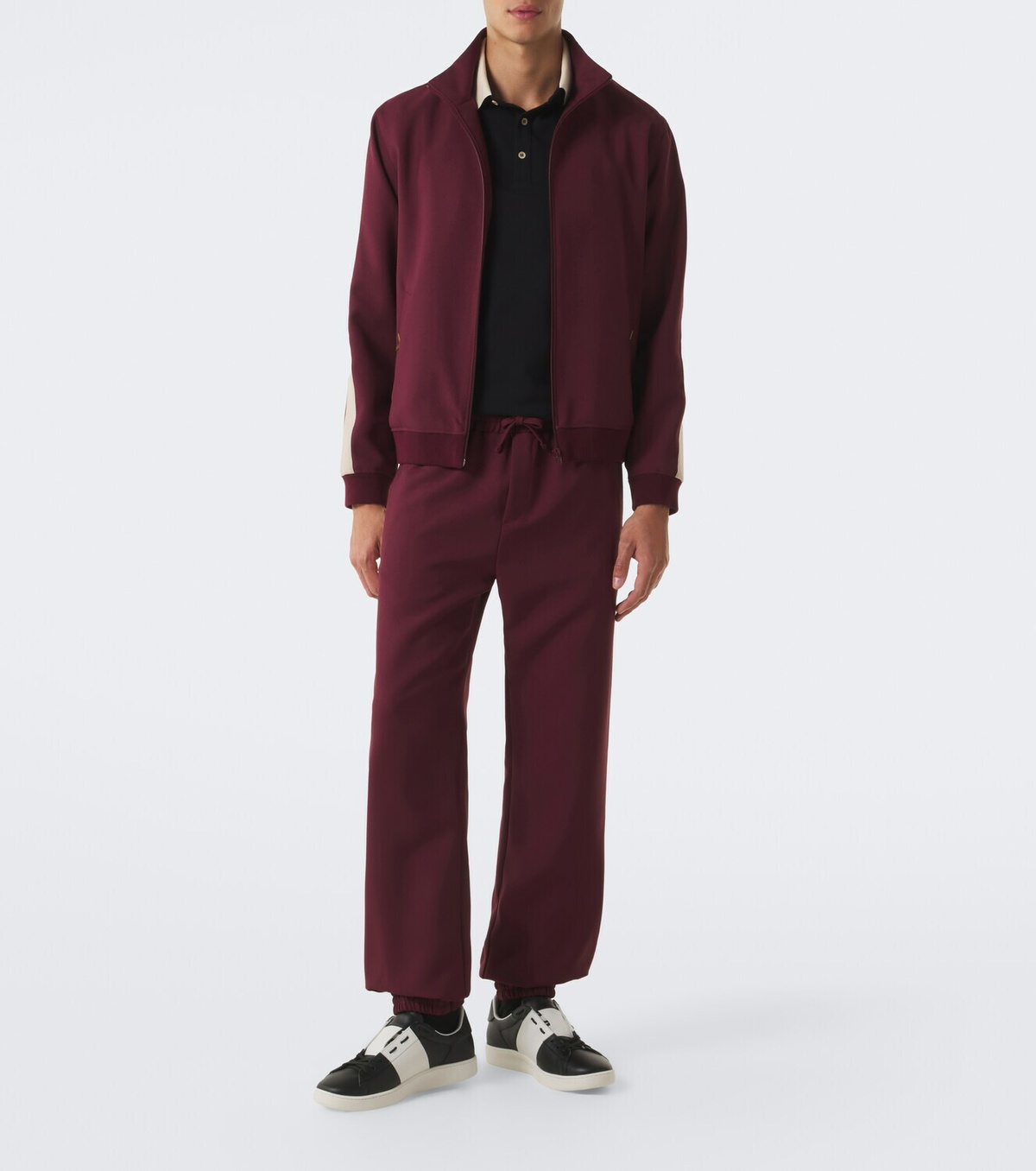 Valentino VLogo cotton piqué polo shirt