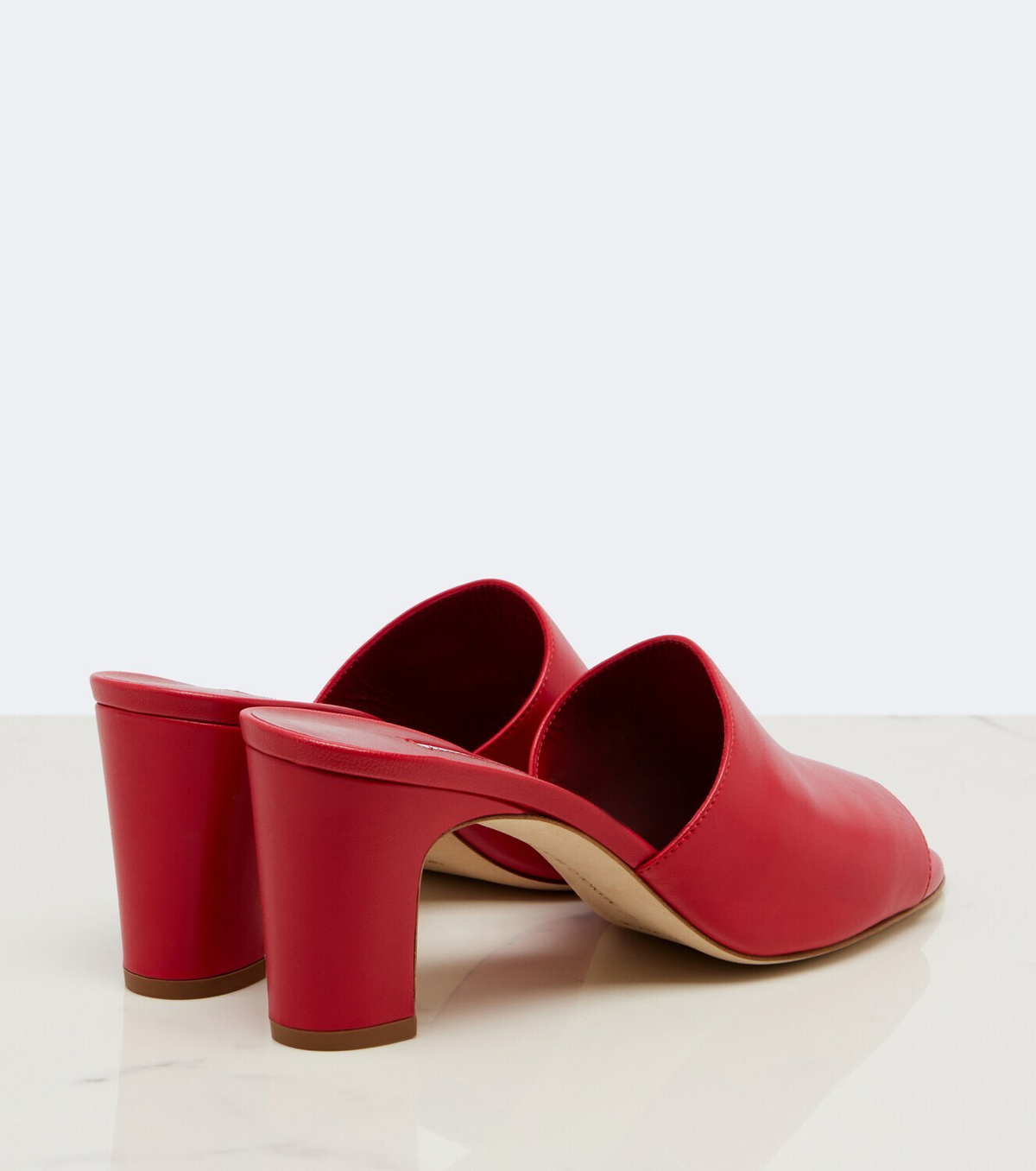 Manolo Blahnik Rapalla leather mules