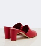 Manolo Blahnik Rapalla leather mules