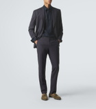Brioni Suede penny loafers