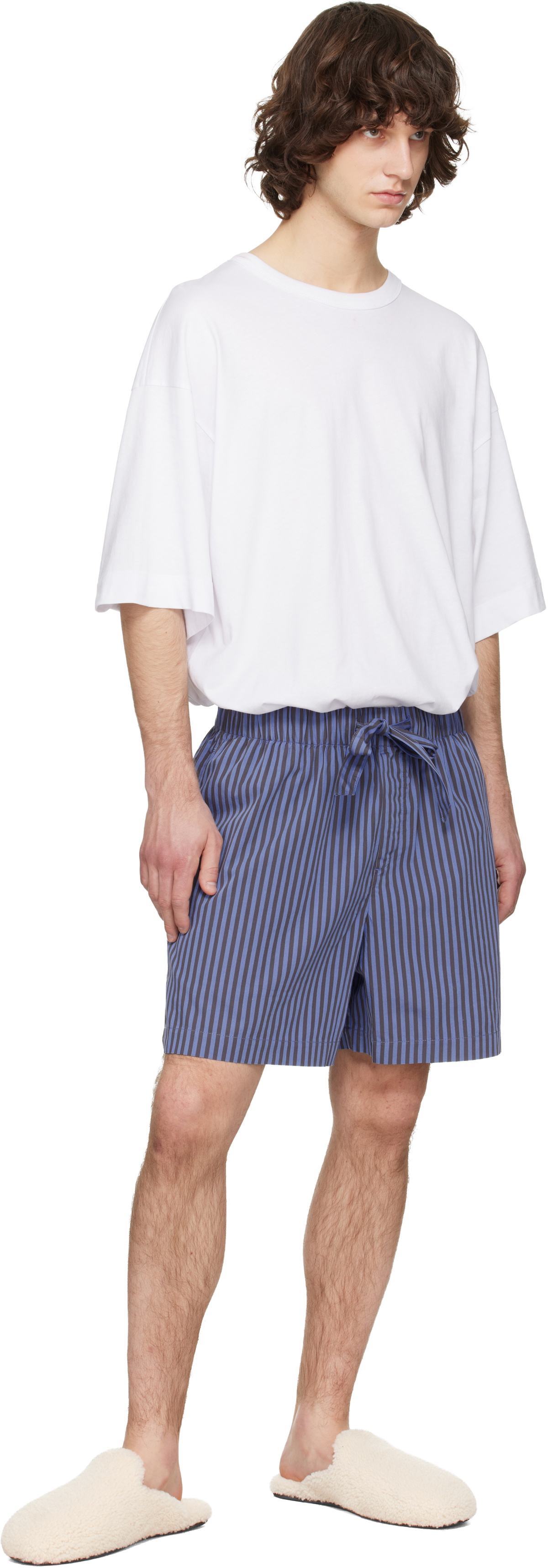 Tekla Off-White Home Slippers