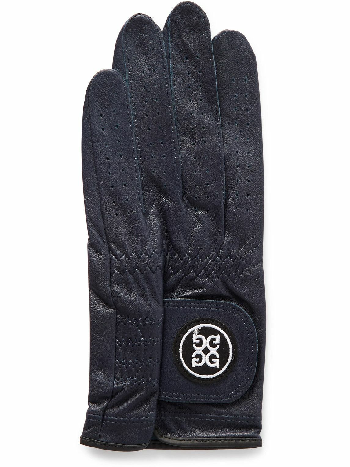 G/FORE - Logo-Appliquéd Leather Golf Glove - Blue G/FORE