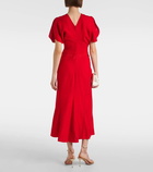 Victoria Beckham Gathered midi dress