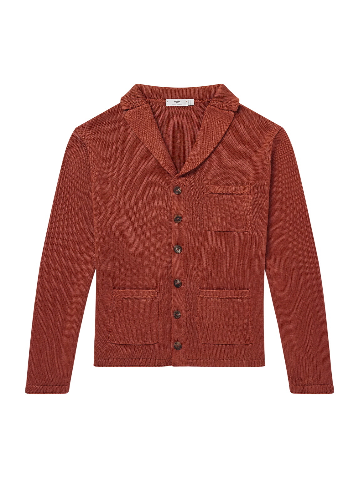 Inis Meáin - Pub Jacket Linen Cardigan - Blue Inis Meáin