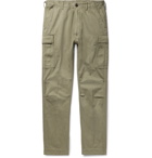 TOM FORD - Slim-Fit Cotton-Twill Cargo Trousers - Green