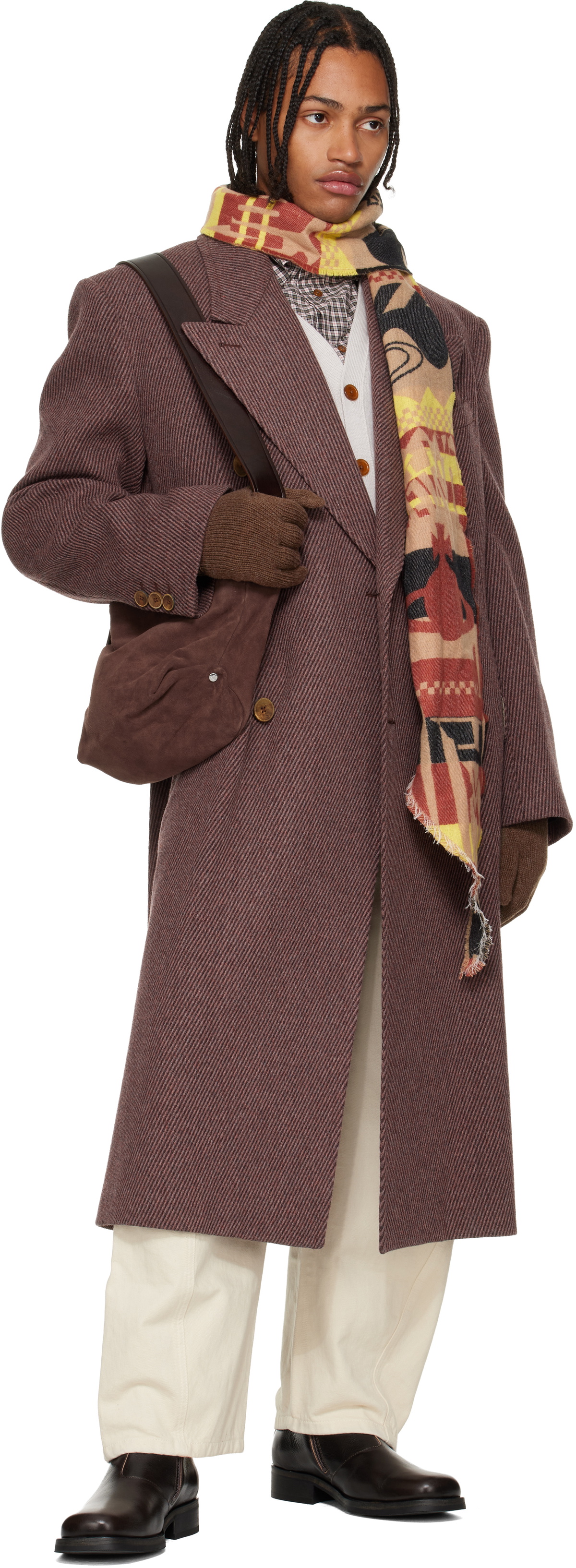 Vivienne Westwood Purple Winston Coat