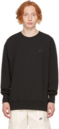 Nike Black Classic Logo Sweatshirt