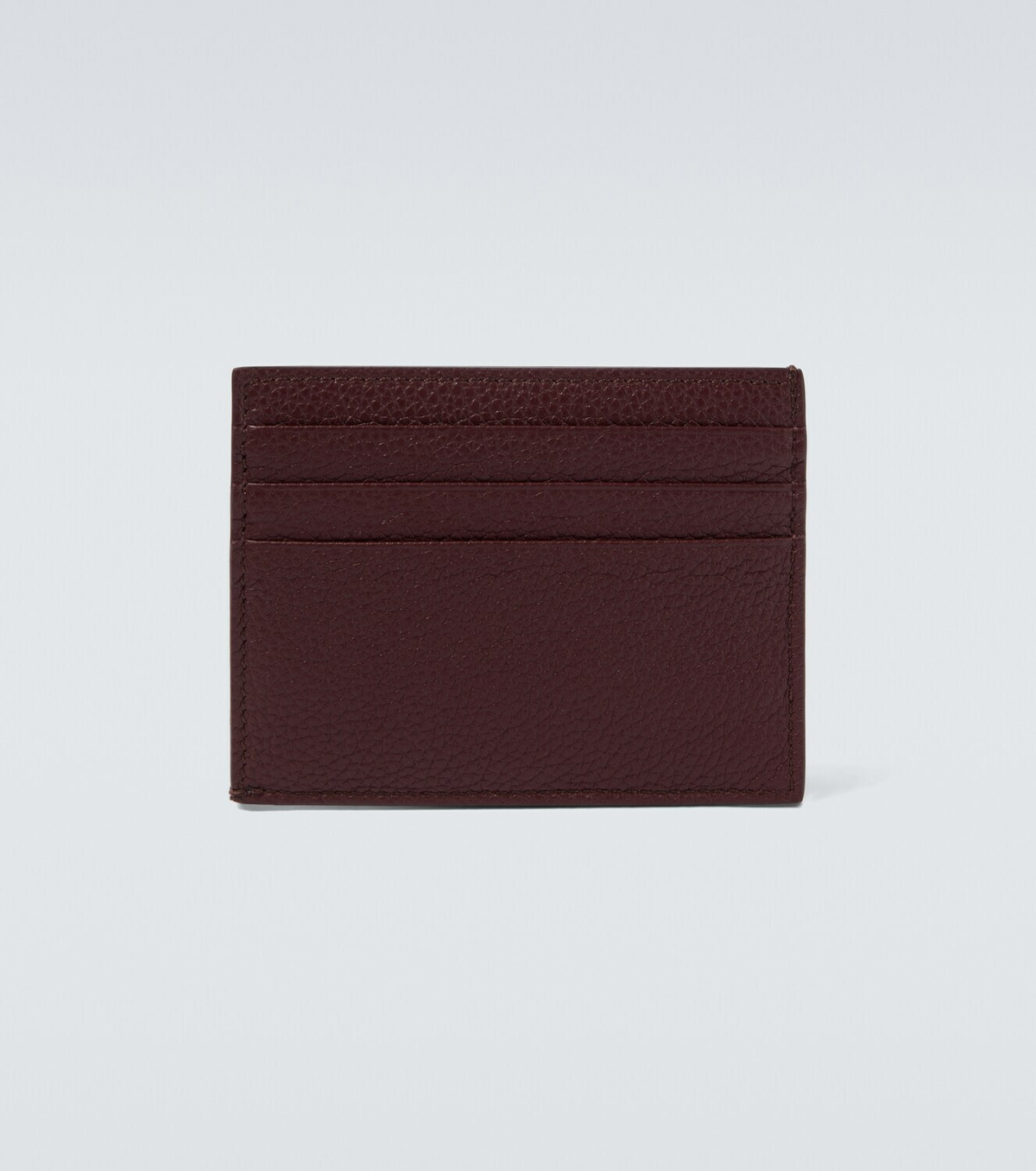 Thom Browne RWB Stripe leather cardholder