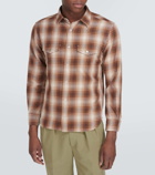 Tom Ford Checked cotton Western shirt