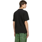 Psychworld Black and Green Snake Logo T-Shirt