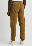 Saint Laurent Logo-embroidered Cotton Sweatpants Camel