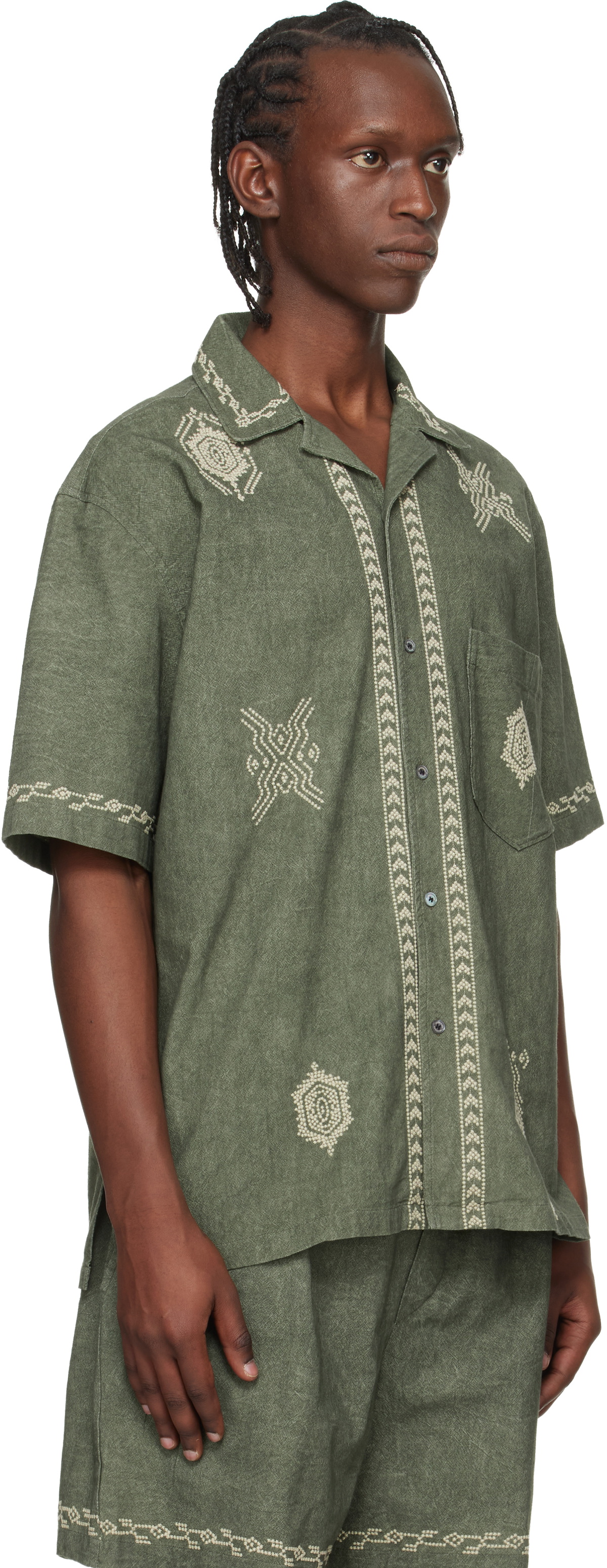 Isabel Marant Green Zekim Shirt