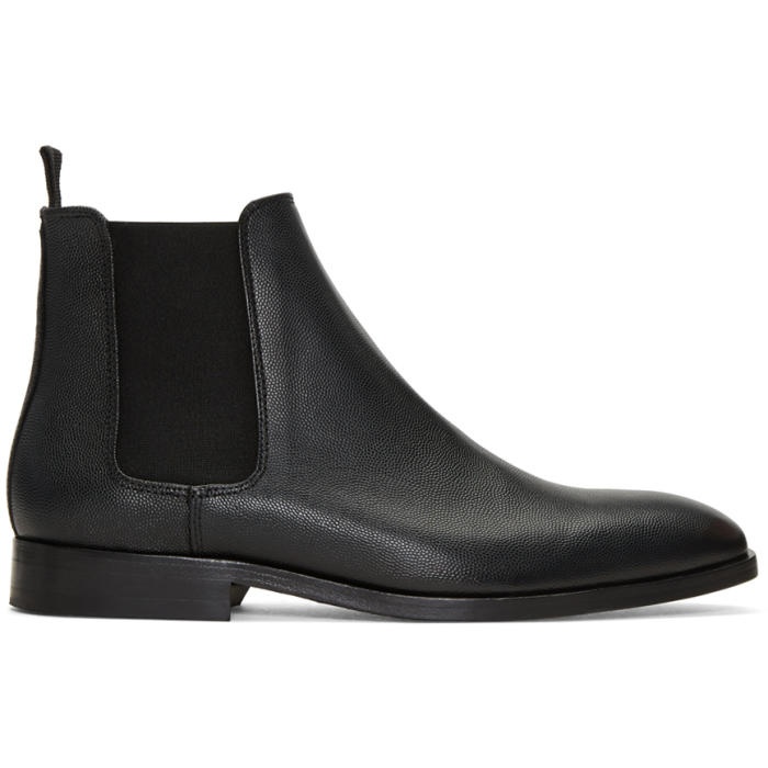 Photo: PS by Paul Smith Black Gerald Chelsea Boots 