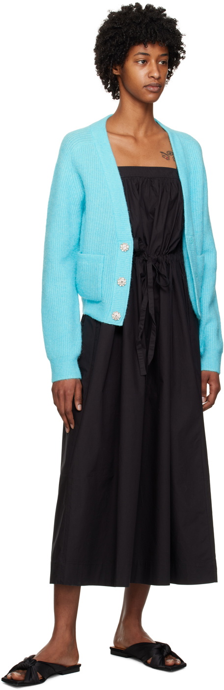 GANNI Black Soft Knot Mules GANNI GANNI Black Soft Knot Mules GANNI