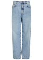 Rohe Baggy Straight-leg Jeans Blue Denim