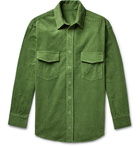 The Elder Statesman - Cotton-Corduroy Shirt Jacket - Green