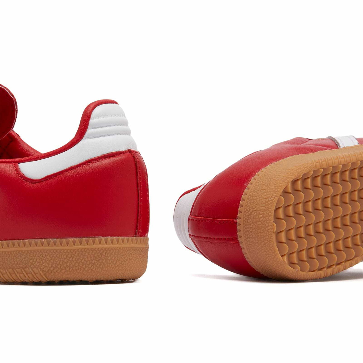 Adidas Samba OG W Sneaker in Better Scarlet/White/Gold adidas