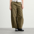 Damson Madder Women's Felix Twill Trousers in Olive
