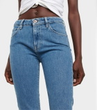 3x1 N.Y.C. Mid-rise slim cropped jeans