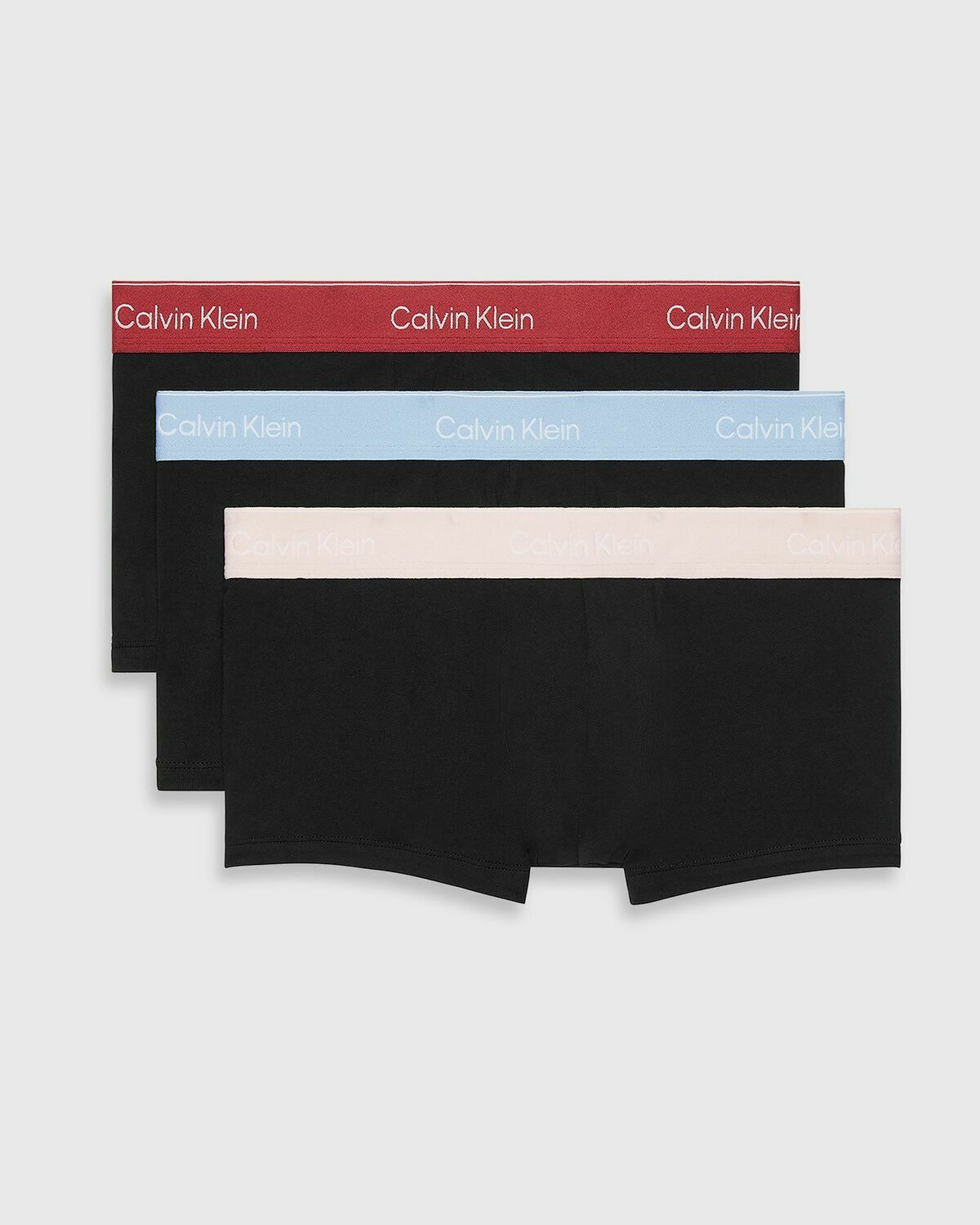 Calvin Klein Underwear Icon Cotton Stretch 3 Trunks Black Mens Boxers & Brief