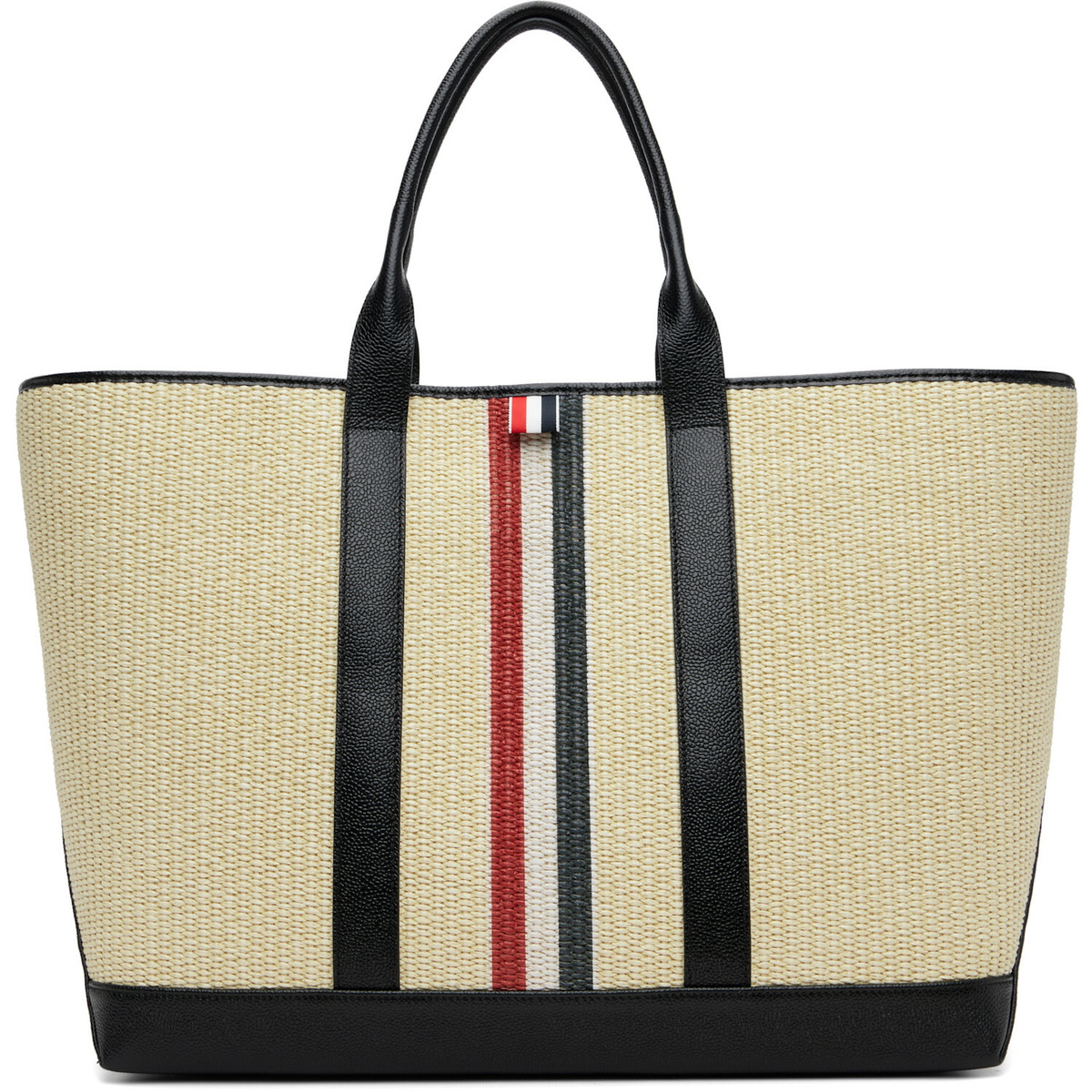Chamula - Leather-Trimmed Wool-Jacquard Tote Bag Chamula Chamula - Leather-Trimmed Wool-Jacquard Tote Bag Chamula