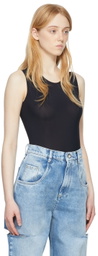 Maison Margiela Black Nylon Bodysuit