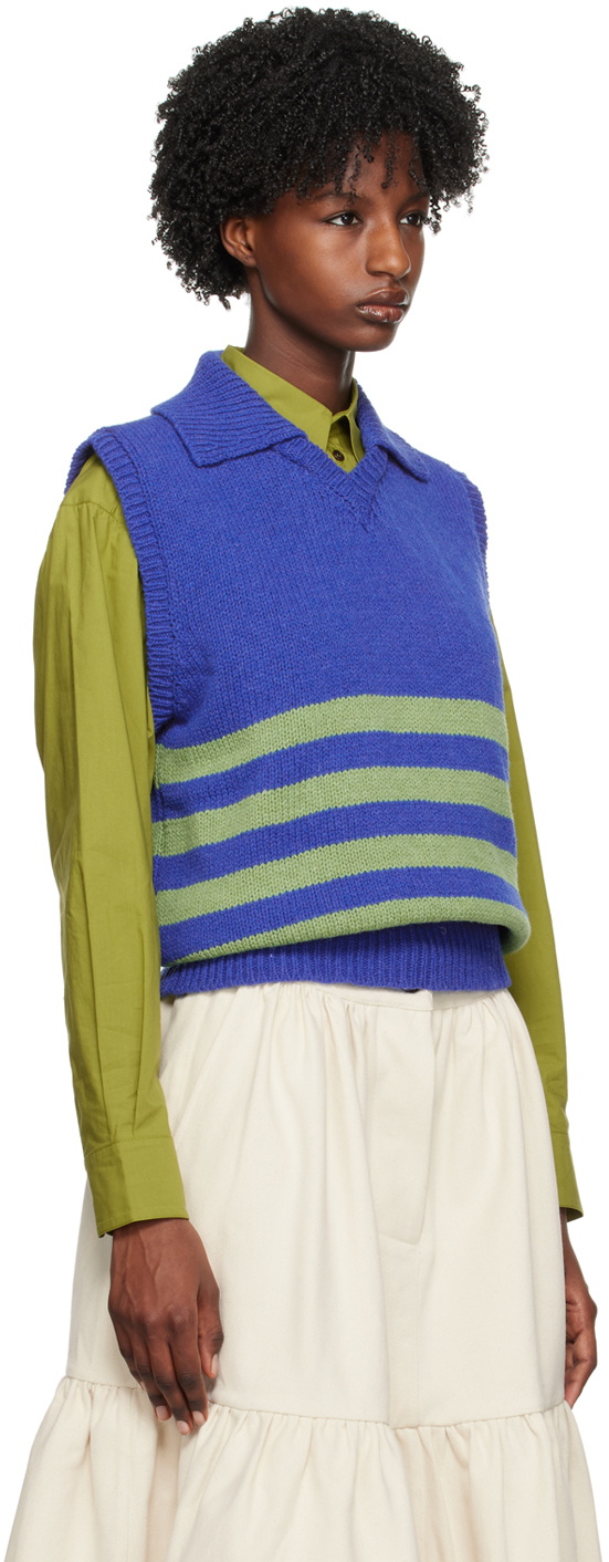 Cawley Blue Violet Vest