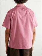 Club Monaco - Convertible-Collar Cotton Shirt - Pink