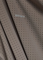 Satisfy Space-o Perforated Stretch-jersey Vest Brown