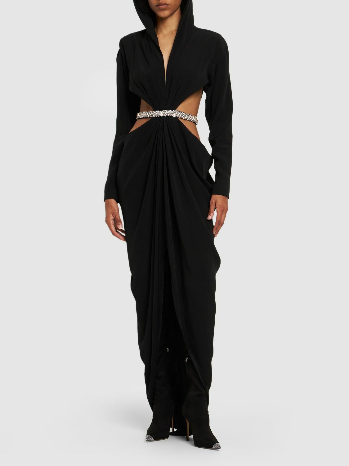ワンピース ALEXANDRE VAUTHIER Alexandre Vauthier Maxi Dress in Zenith Blue | FWRD