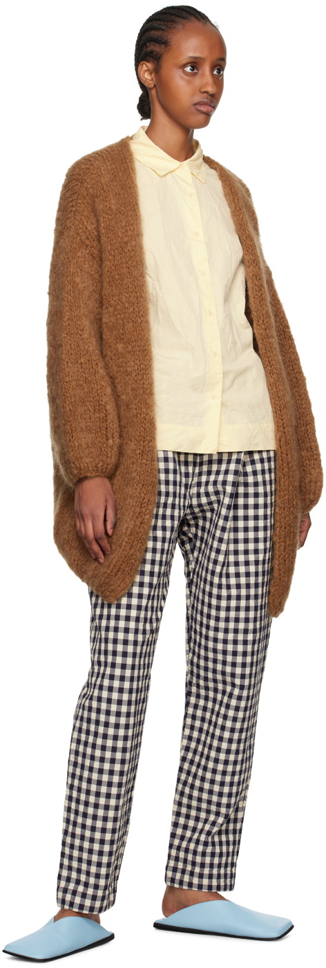 CASEY CASEY Tan Long Cardigan CASEY CASEY