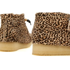 Clarks Originals Women's Leopard Wallabee Boot in Leopard Print