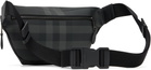 Burberry Gray Cason Belt Bag