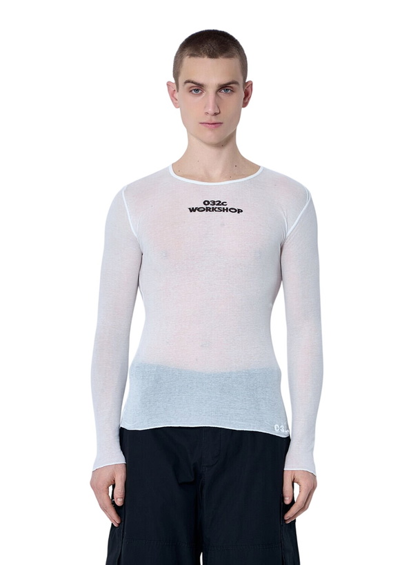 Photo: 032C Knit Logo Print Top
