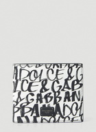 Dolce & Gabbana Graffiti Print Bifold Wallet