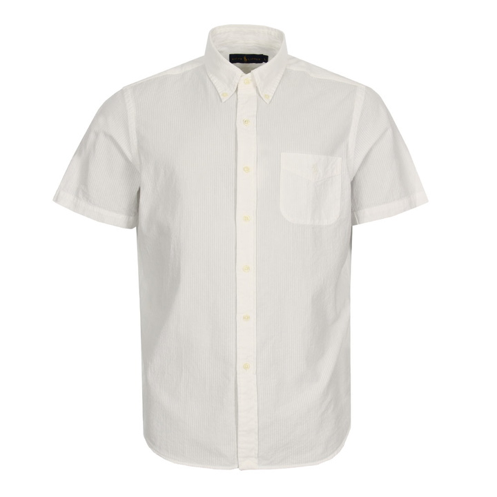 Photo: Seersucker Shirt - White