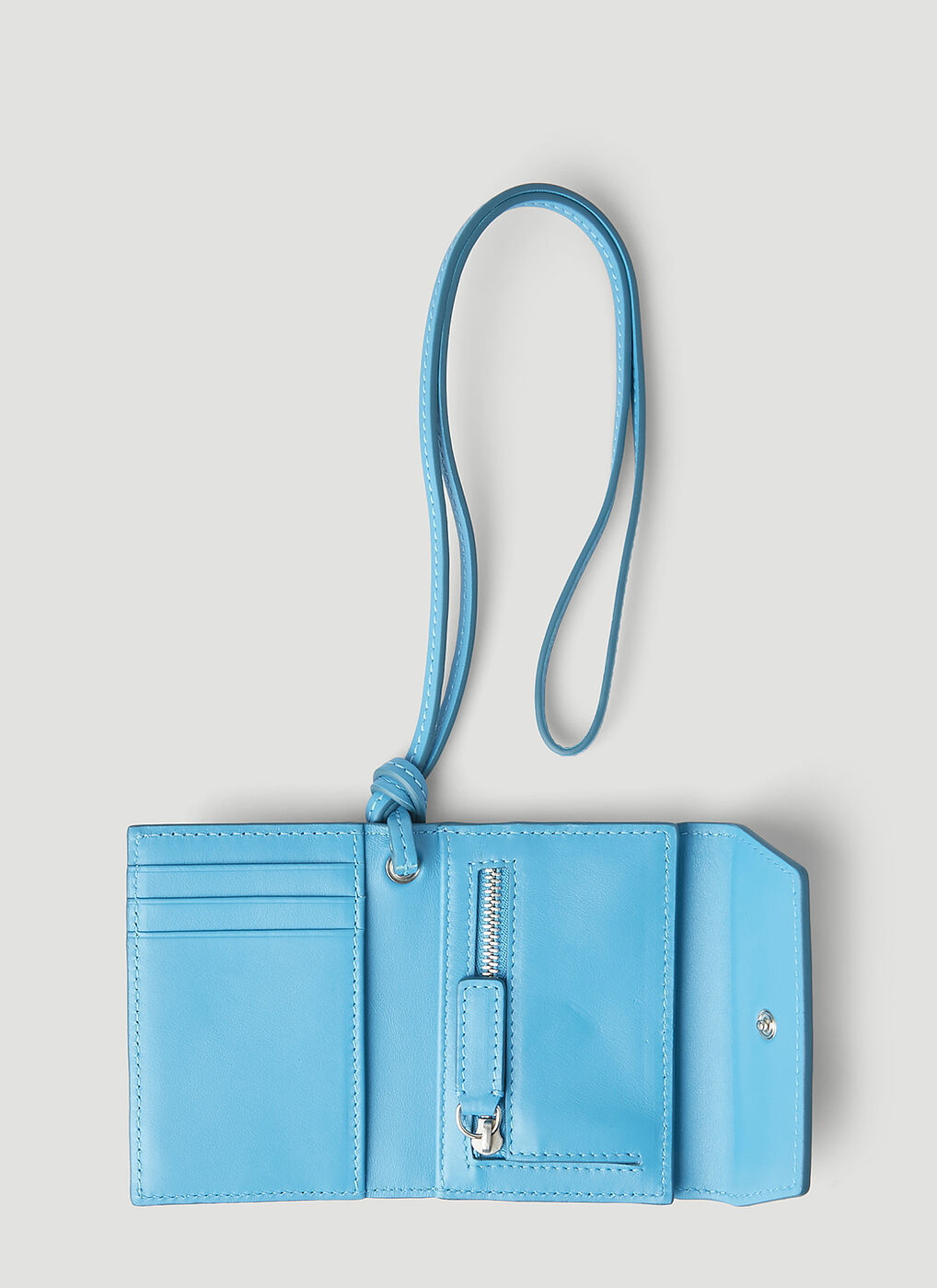 Jacquemus Le Porte Azur Strap Wallet - Blue